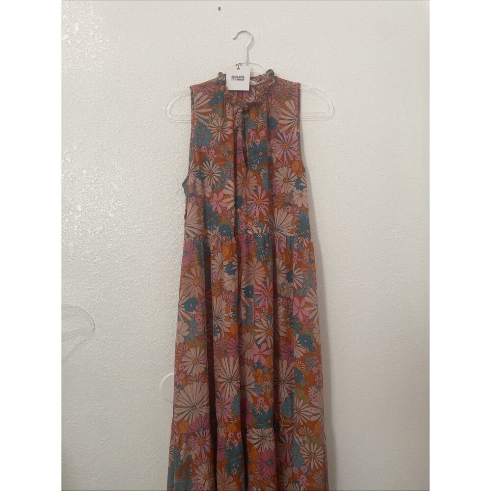 BB Dakota Large Dress Women’s  x Steve Madden Lagenlook Boho Cottagecore Floral